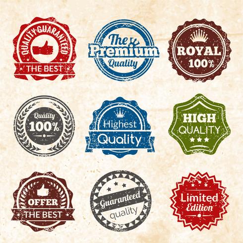 Vintage Premium Quality vector