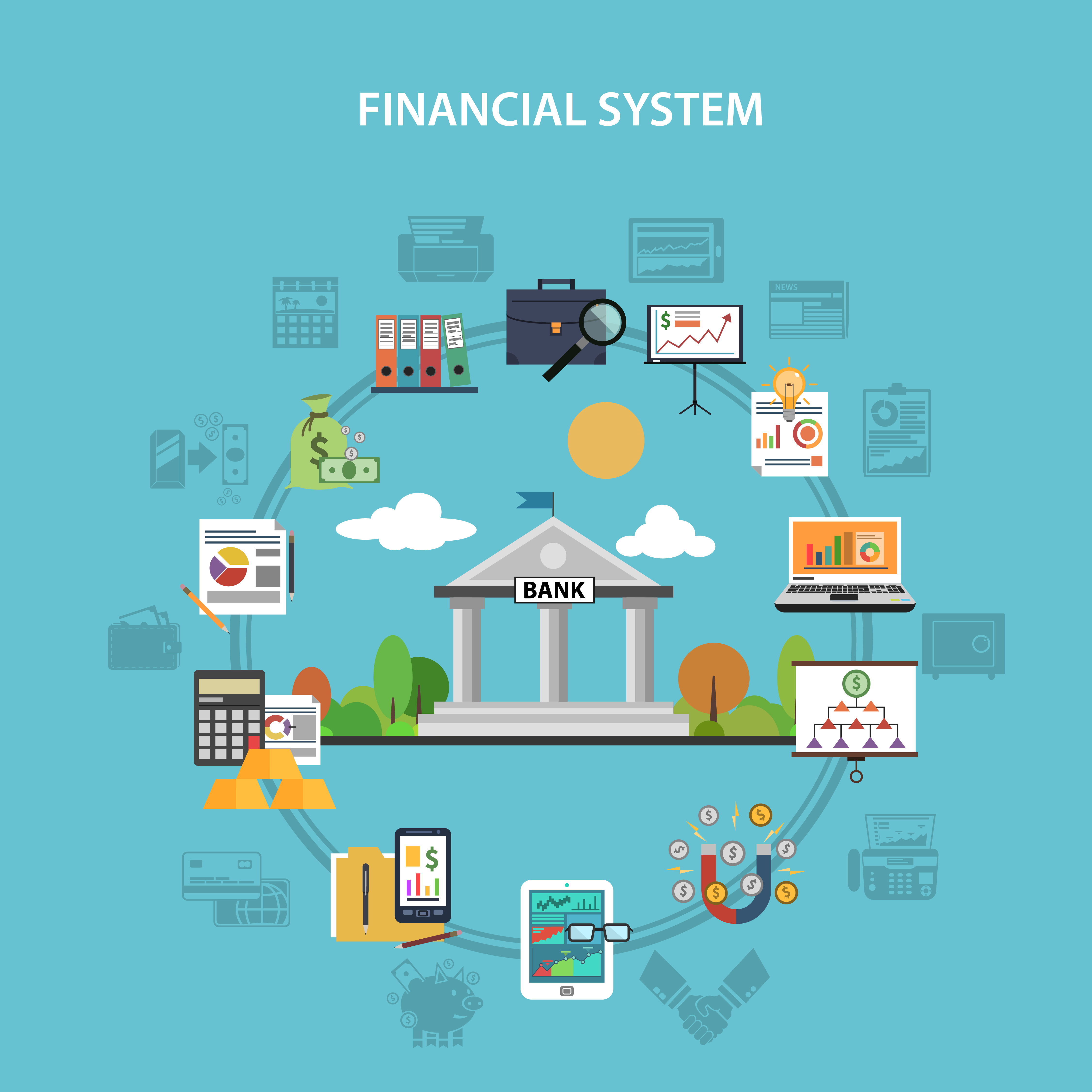 Finance Concept Flat 469726 Vector Art At Vecteezy