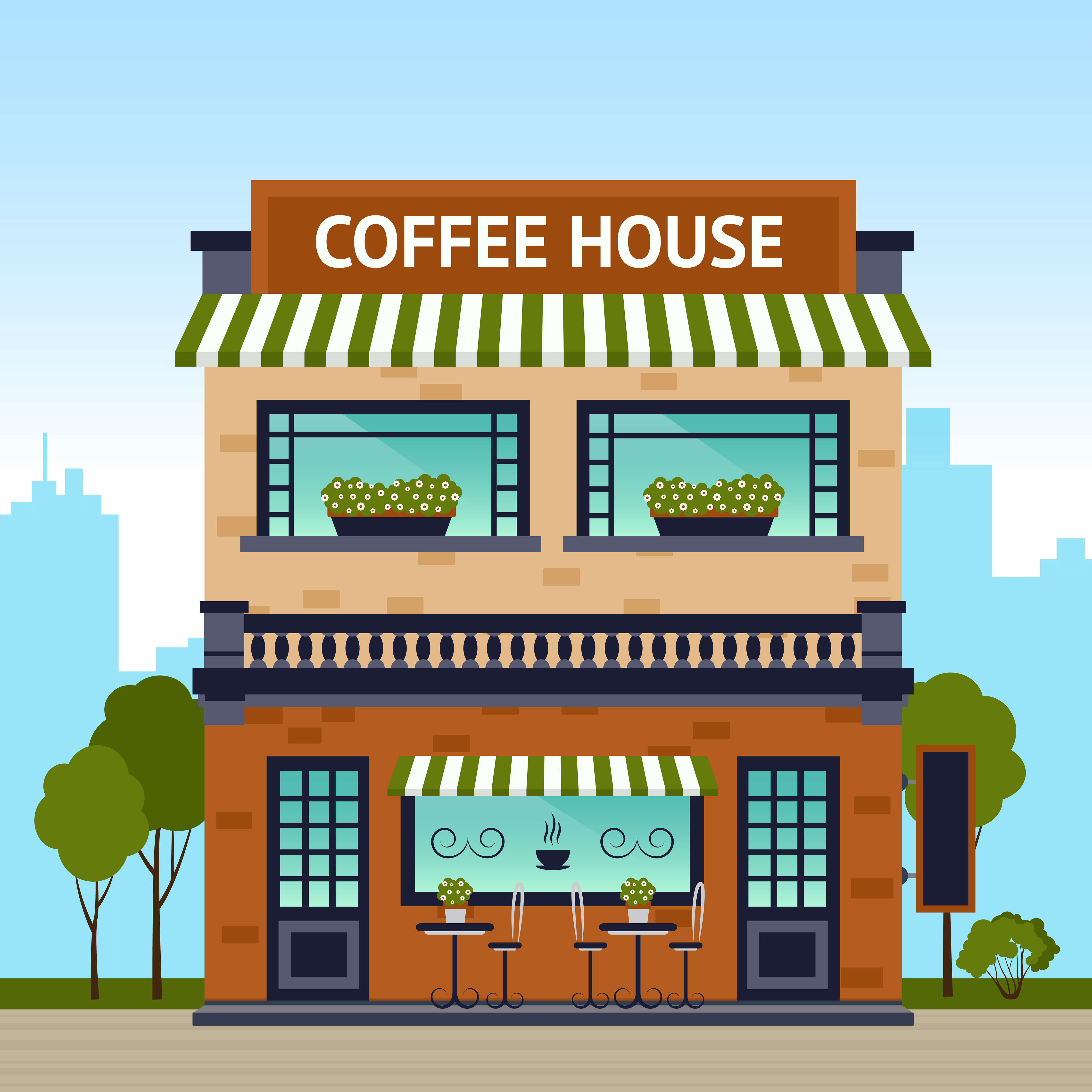Coffee House Clip Art