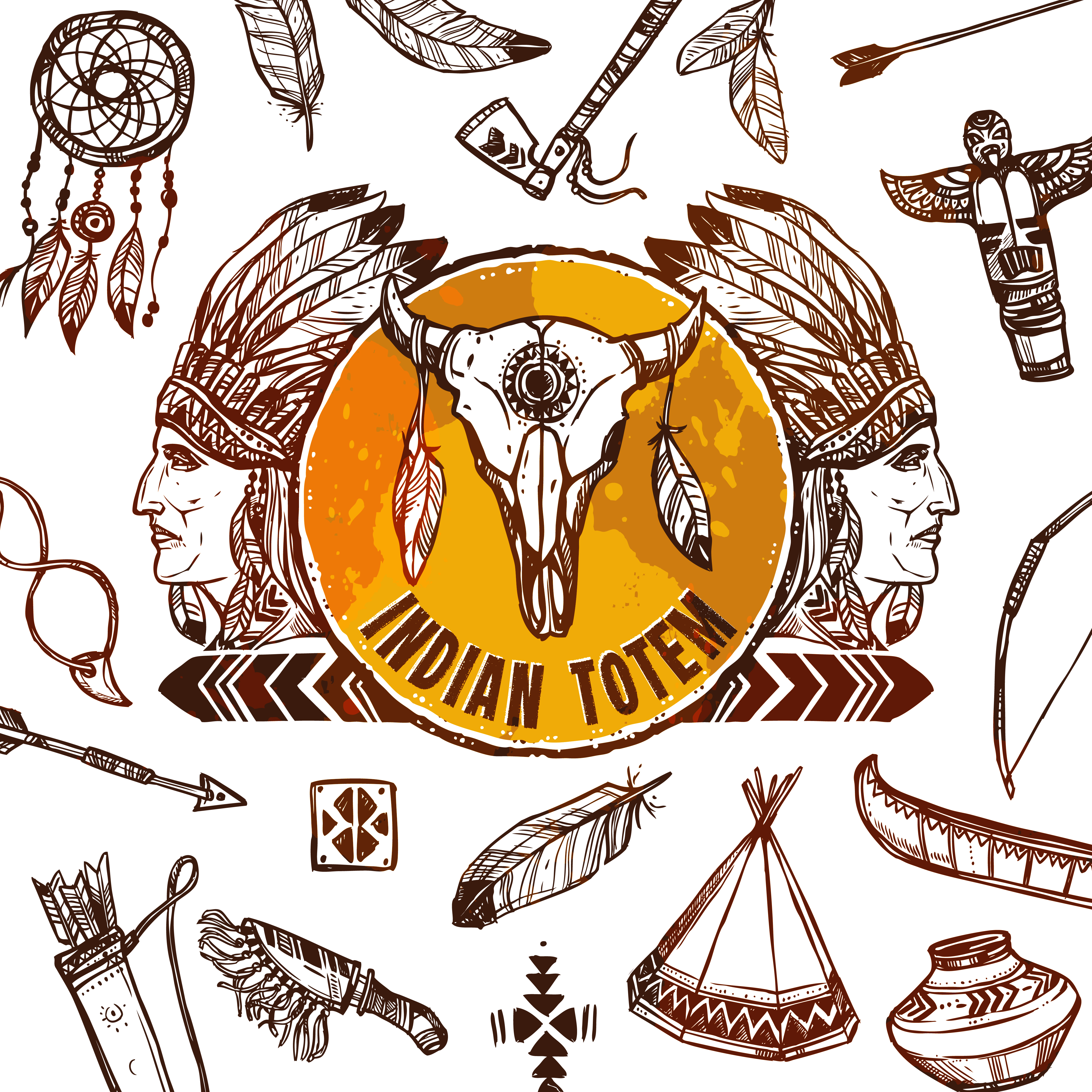 Download Native Americans Background - Download Free Vectors ...