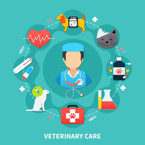 Pet Care Concept vector