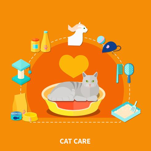 Pet Care Concept vector