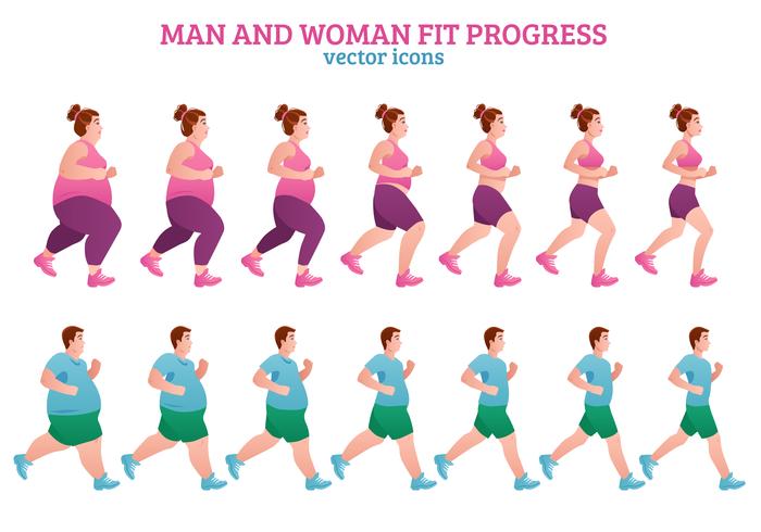 Fitness Stages Komposition Download Kostenlos Vector Clipart