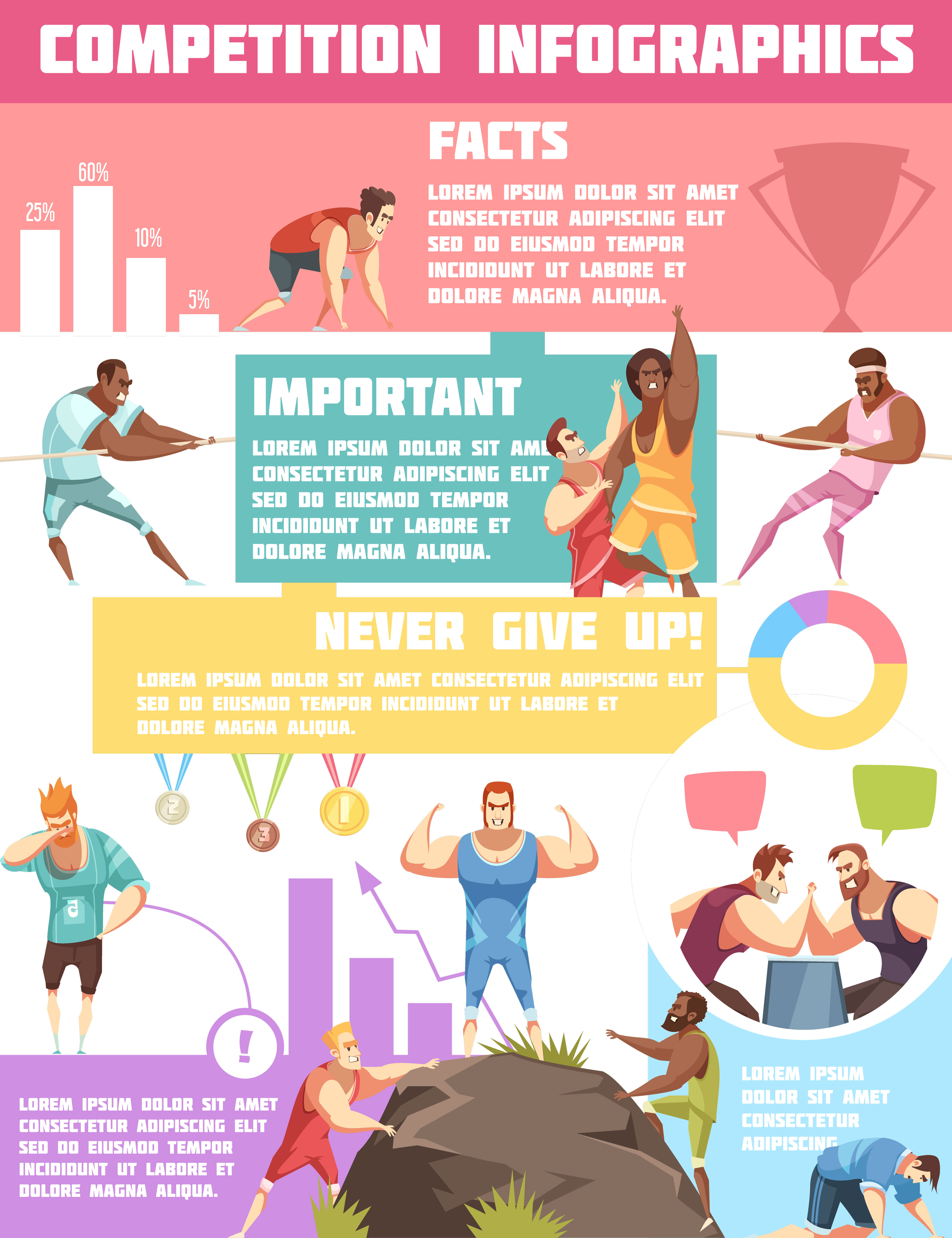 Sports Tournaments Infographic Poster 471021 Vector Art At Vecteezy