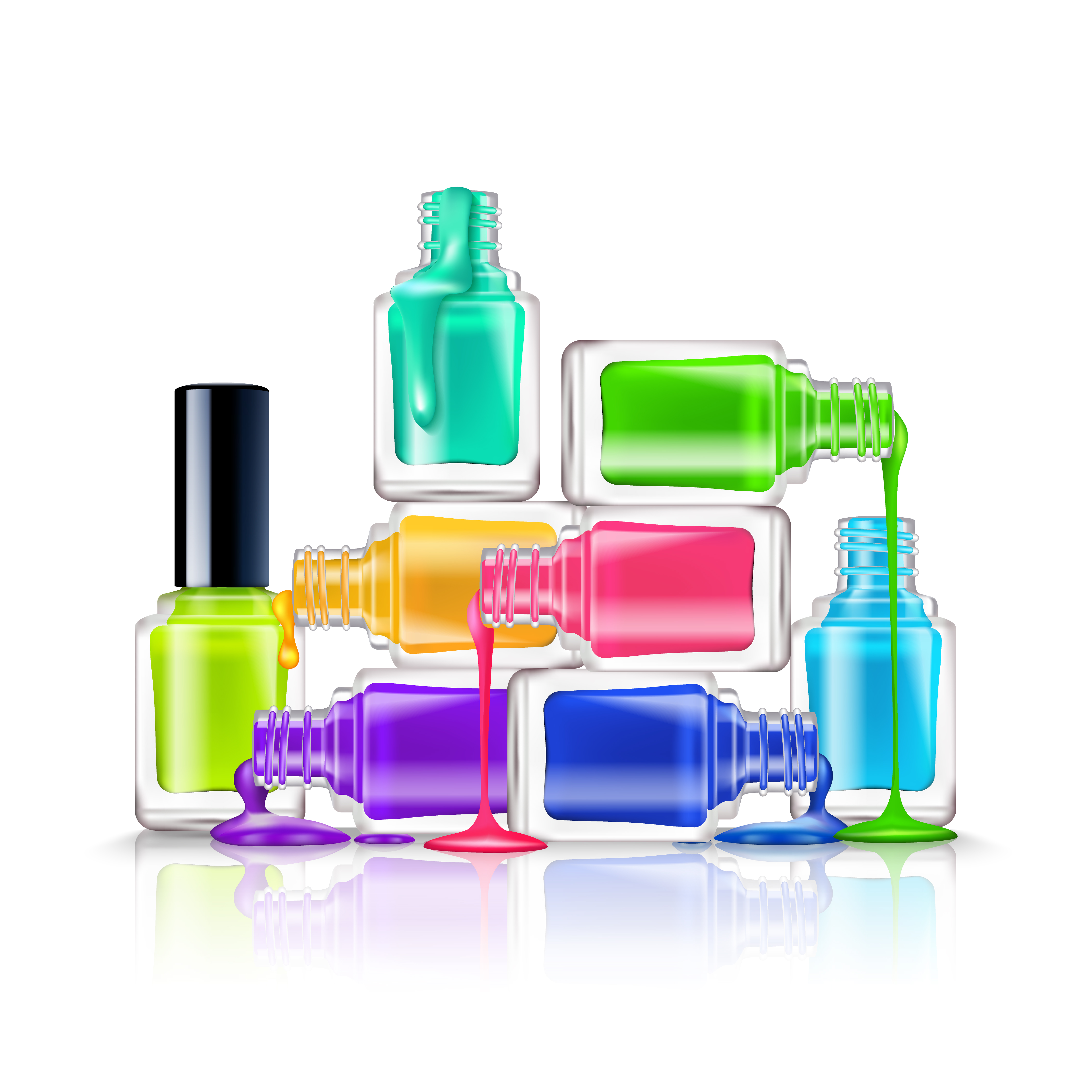 Download Nail Polish Composition - Download Free Vectors, Clipart ...