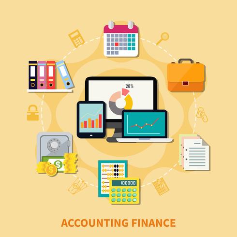 Business And Finance Design Concept  vector