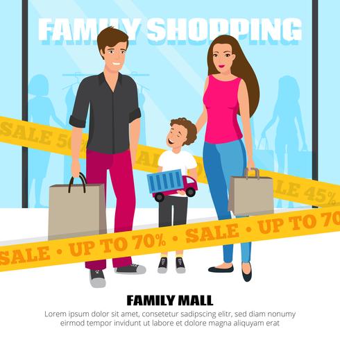 Shopping People Illustration vector