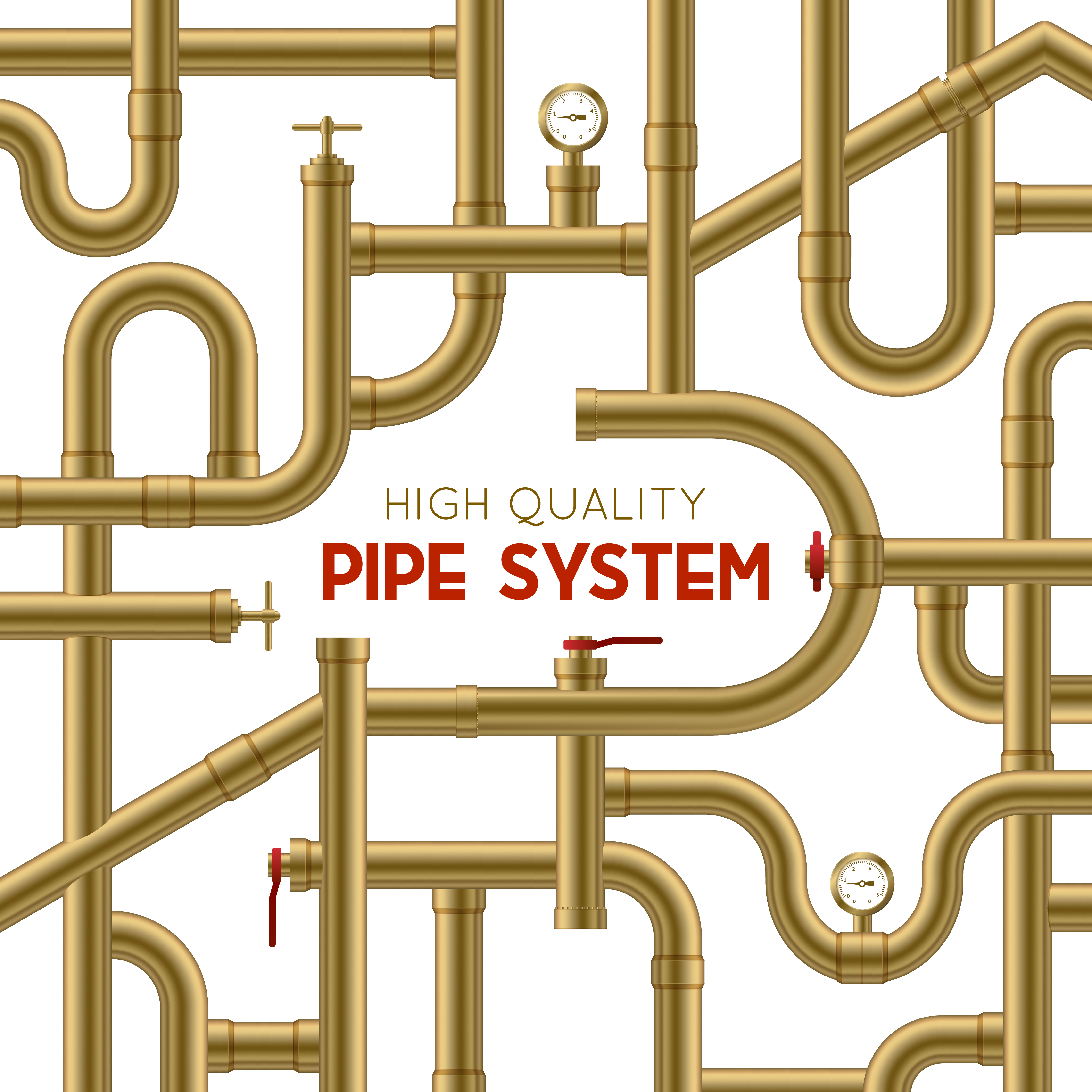 Pipe system. Трубопроводная система вектор. фон система труб. gold piping. golden pipe show.
