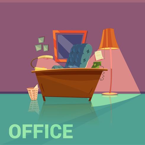 Office Retro Design  vector