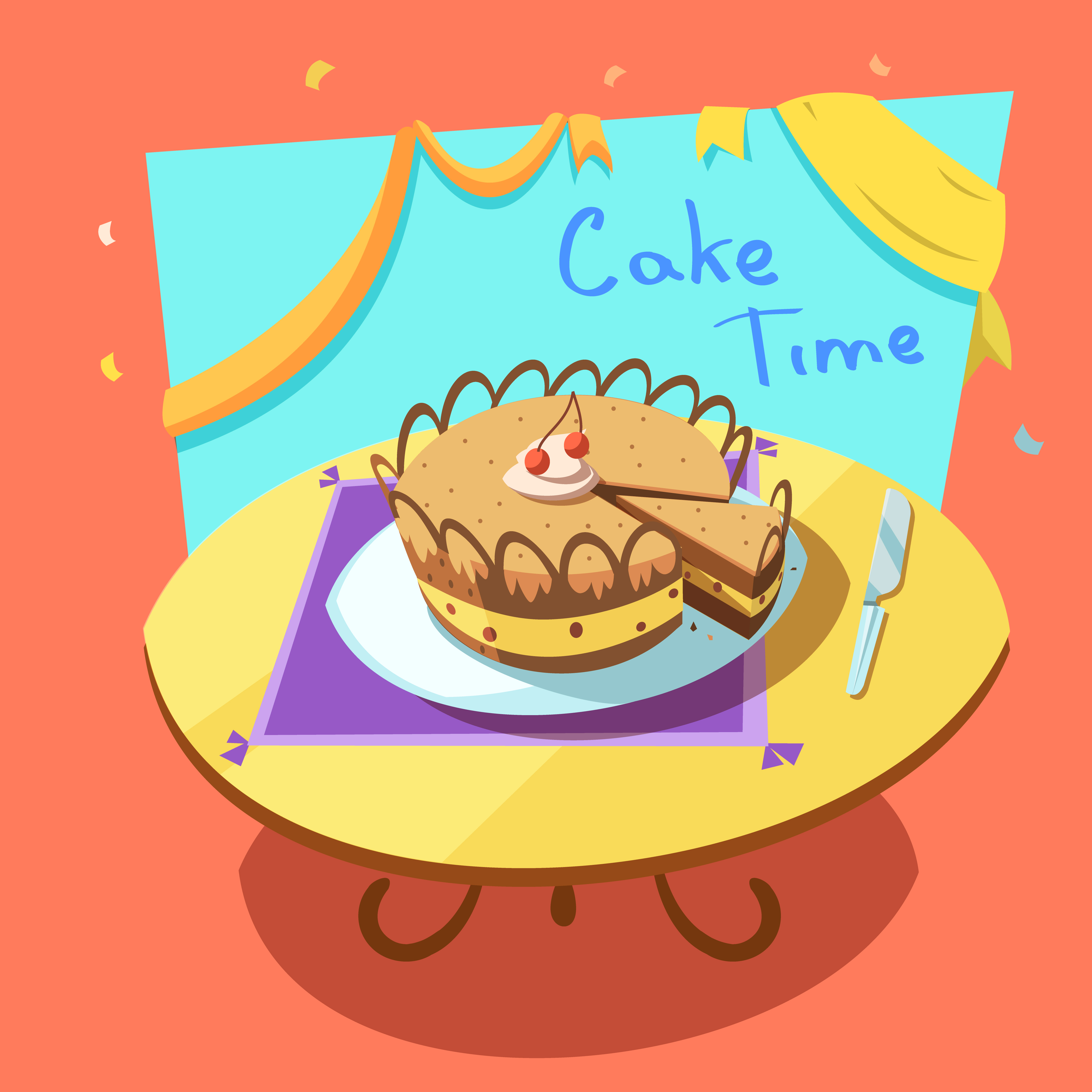 Bakery cartoon illustration 472216 Vector Art at Vecteezy