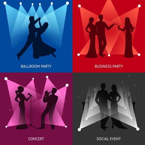 Party design concept vector