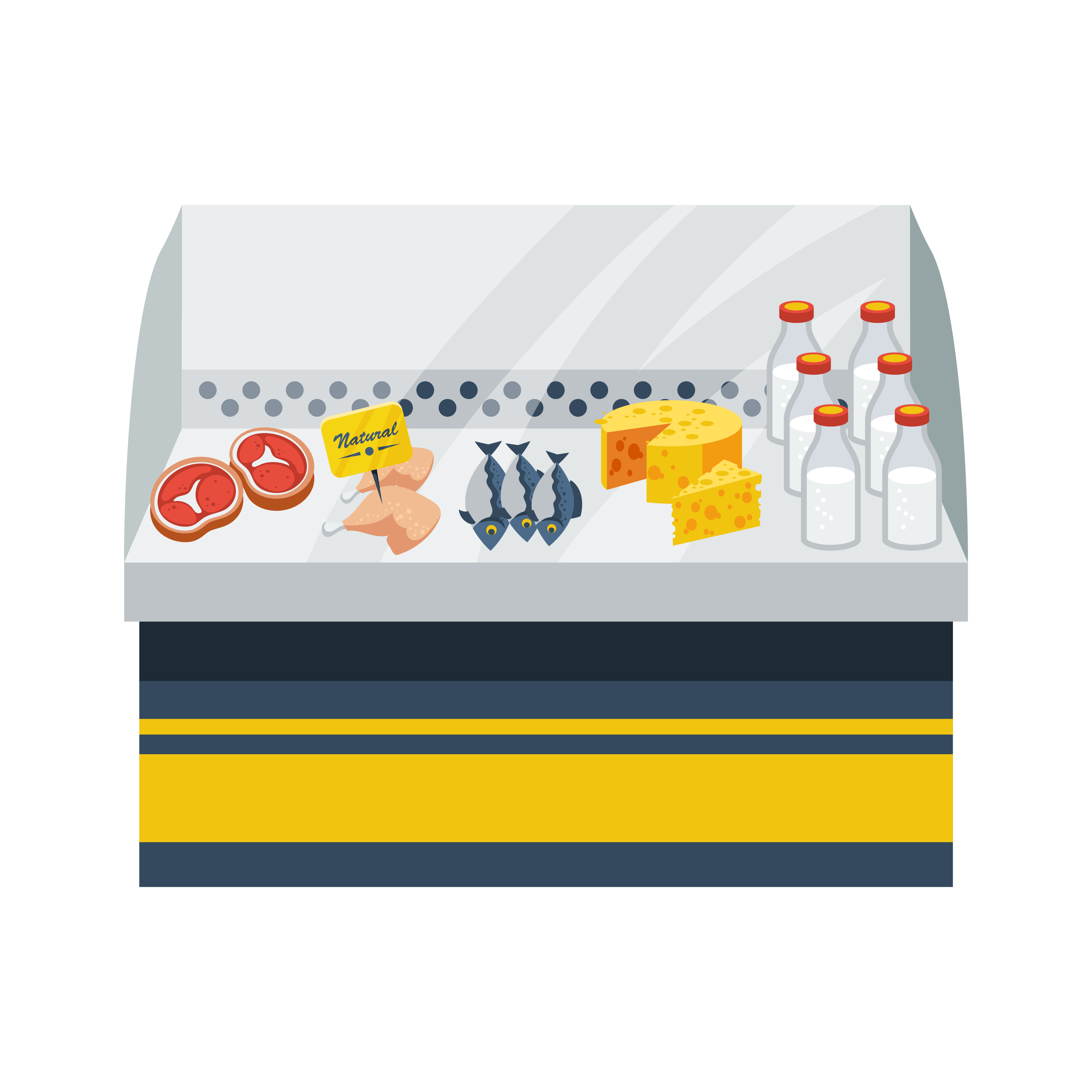 Natural Food Concept 473021 Vector Art At Vecteezy