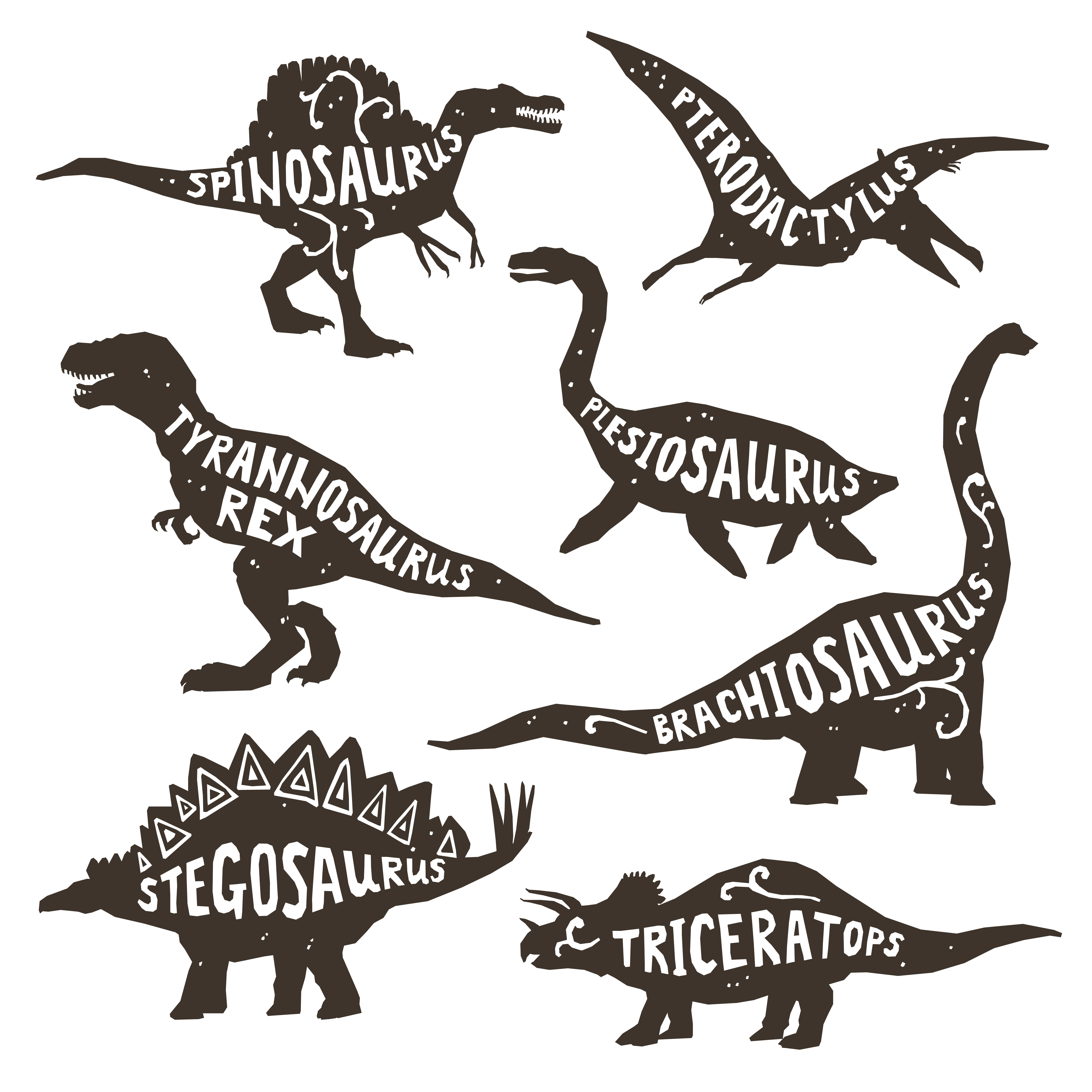 Dinosaur Pattern SVG