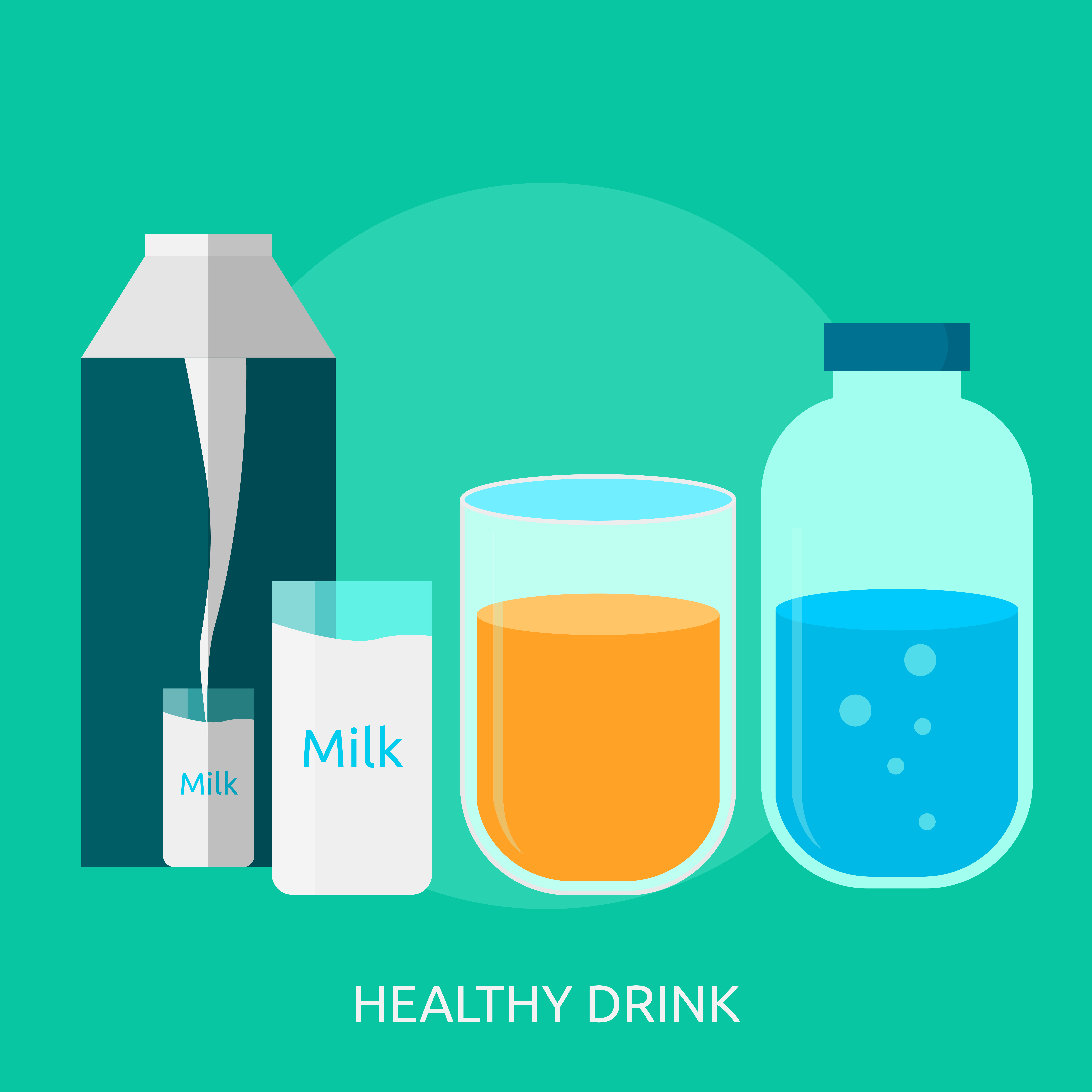 Healthy Drink Conceptual illustration Design 473622 Vector Art at Vecteezy