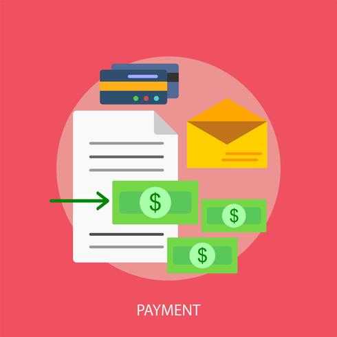 Payment Conceptual illustration Design vector