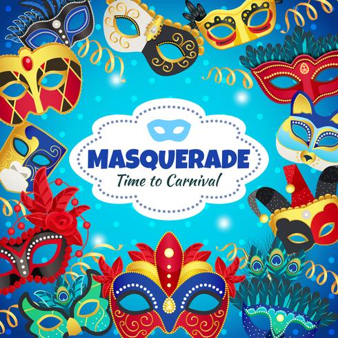 Carnival Decorative Frame vector