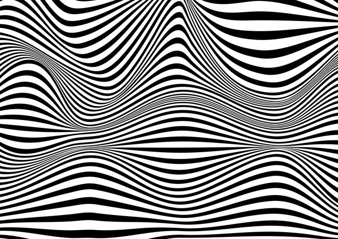 Abstract optical illusion background  vector