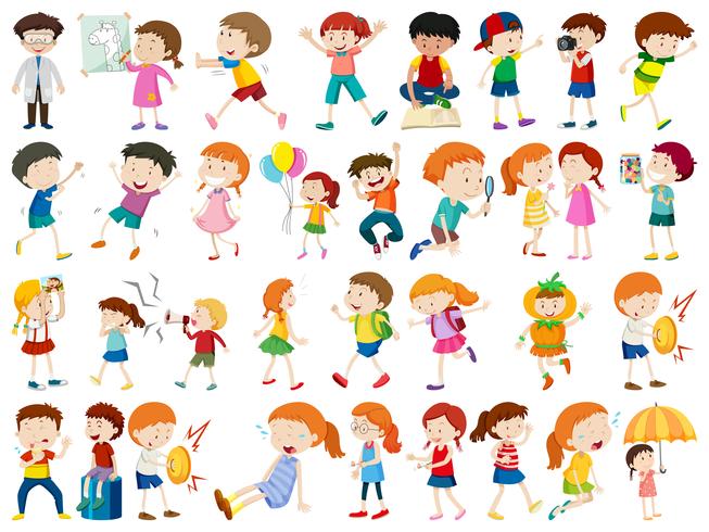 Set of people character vector