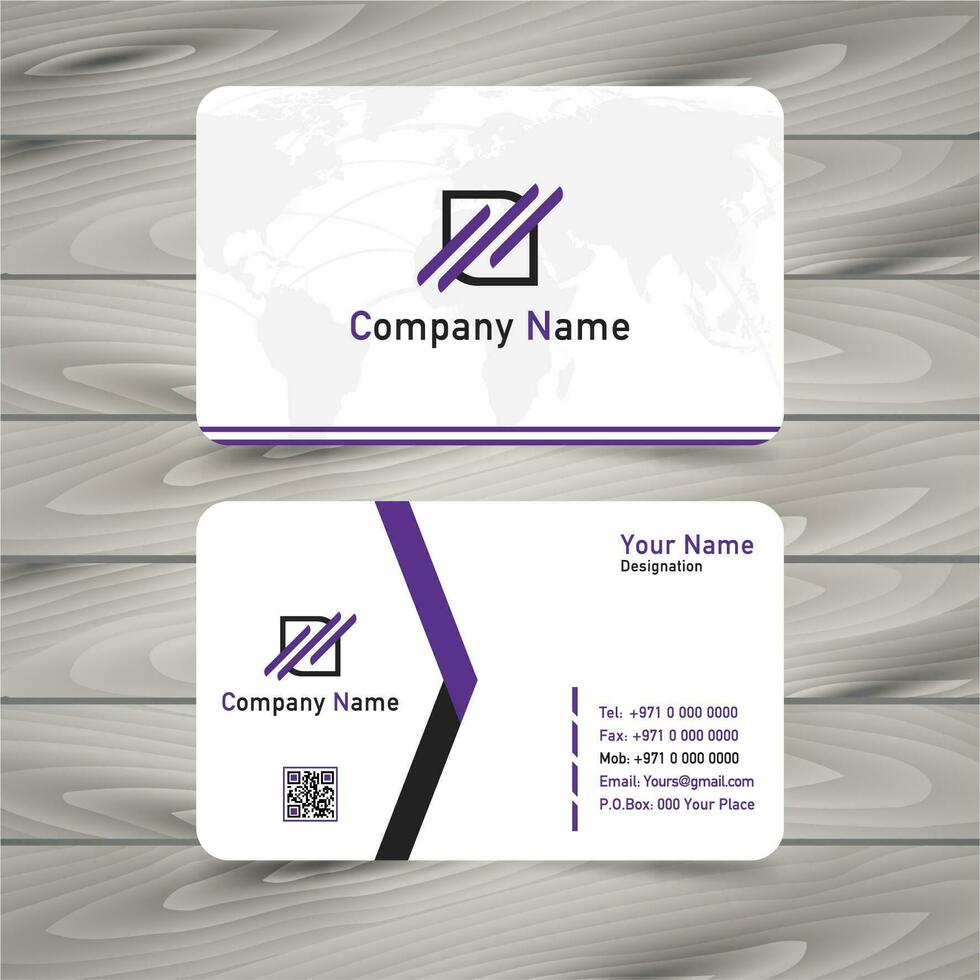 Business Card vector