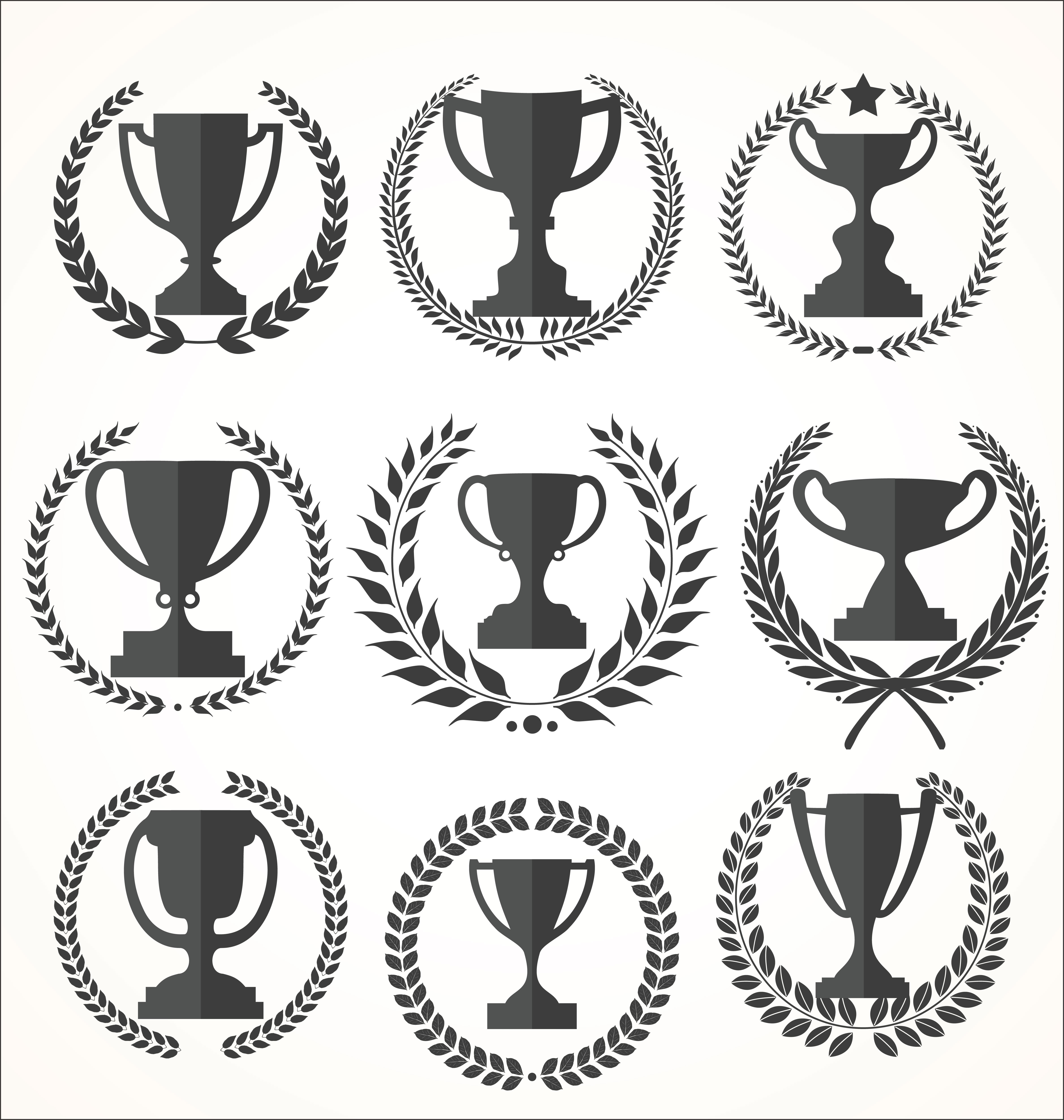 Download trophy 475149 Vector Art at Vecteezy