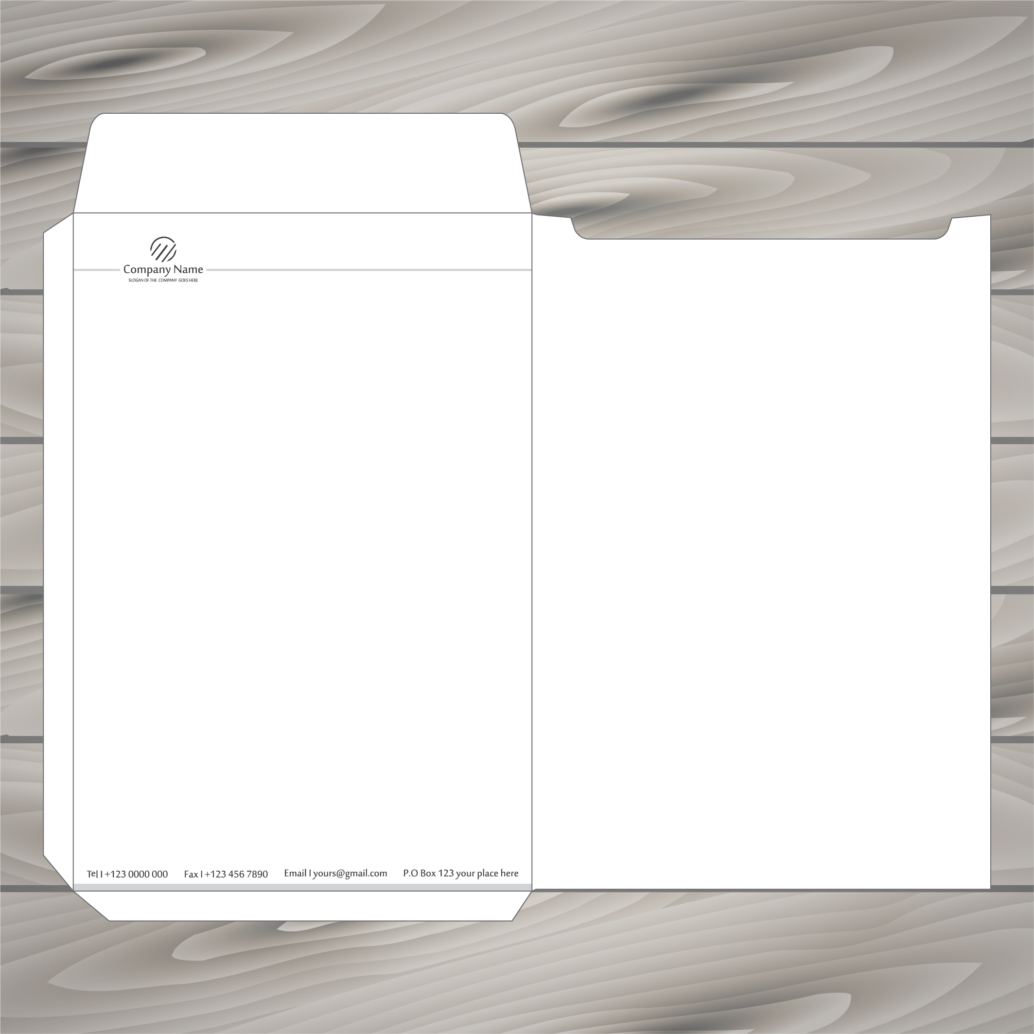 A4 Envelope Template A4 Envelope Template