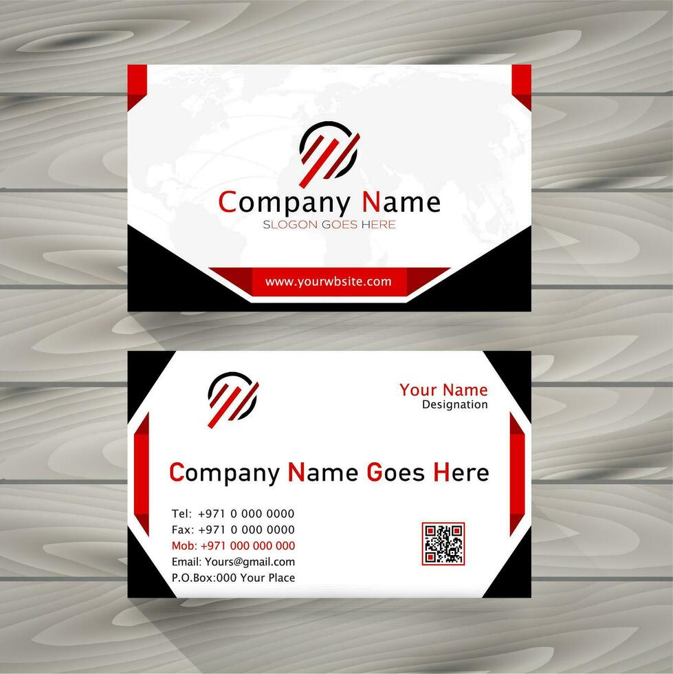 business card vector