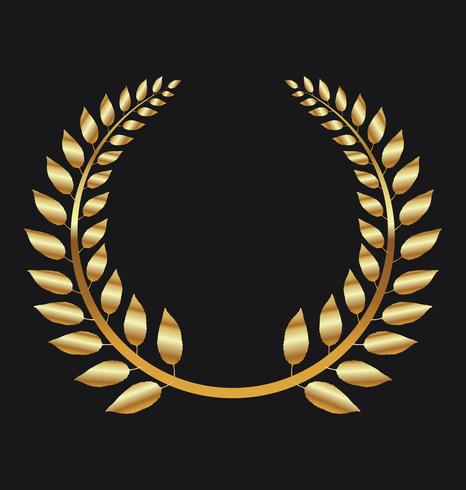 laurel wreaths vector