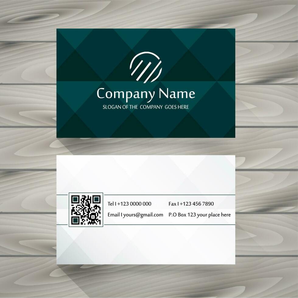 business card vector