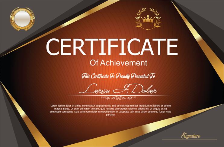 Certificado vector