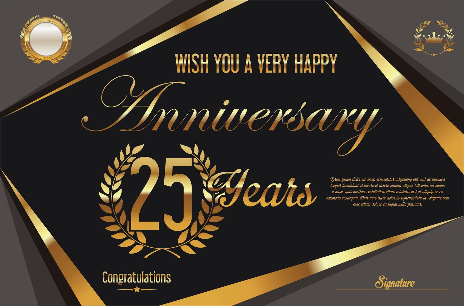 anniversary background 475298 Vector Art at Vecteezy