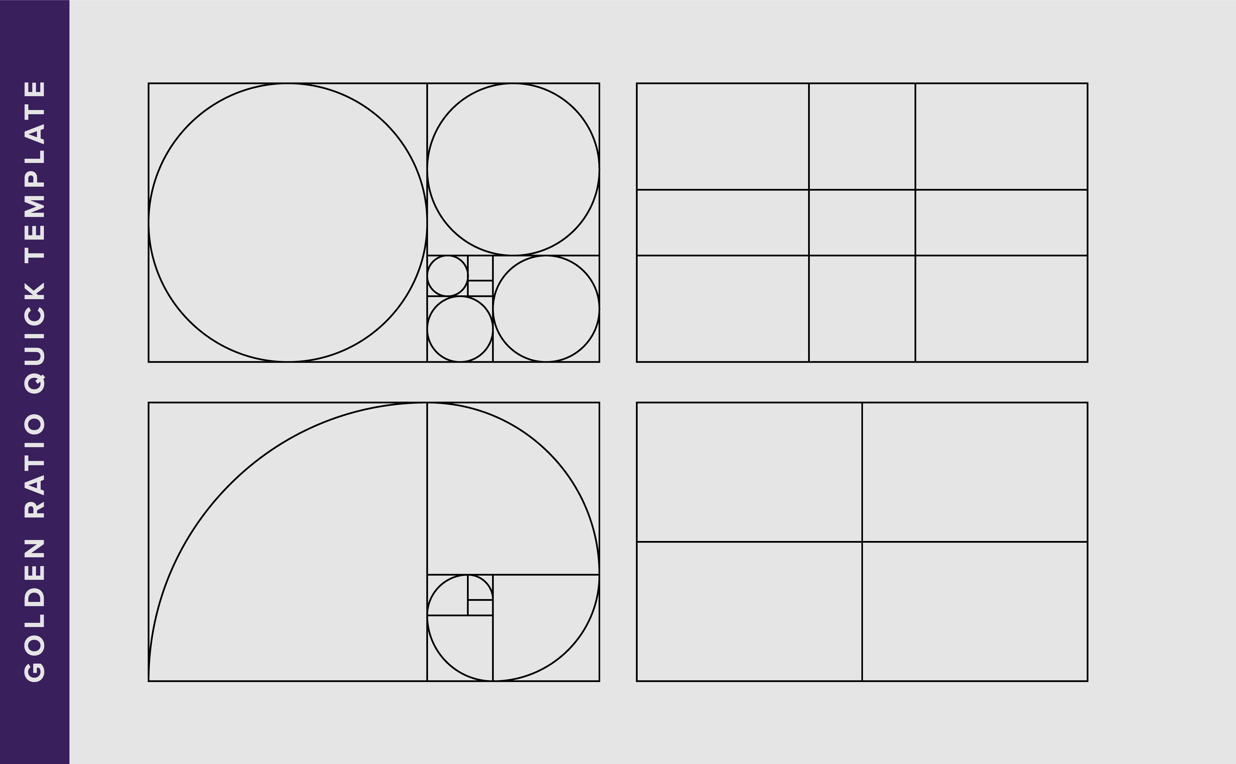 Golden Ratio Illustrator Template