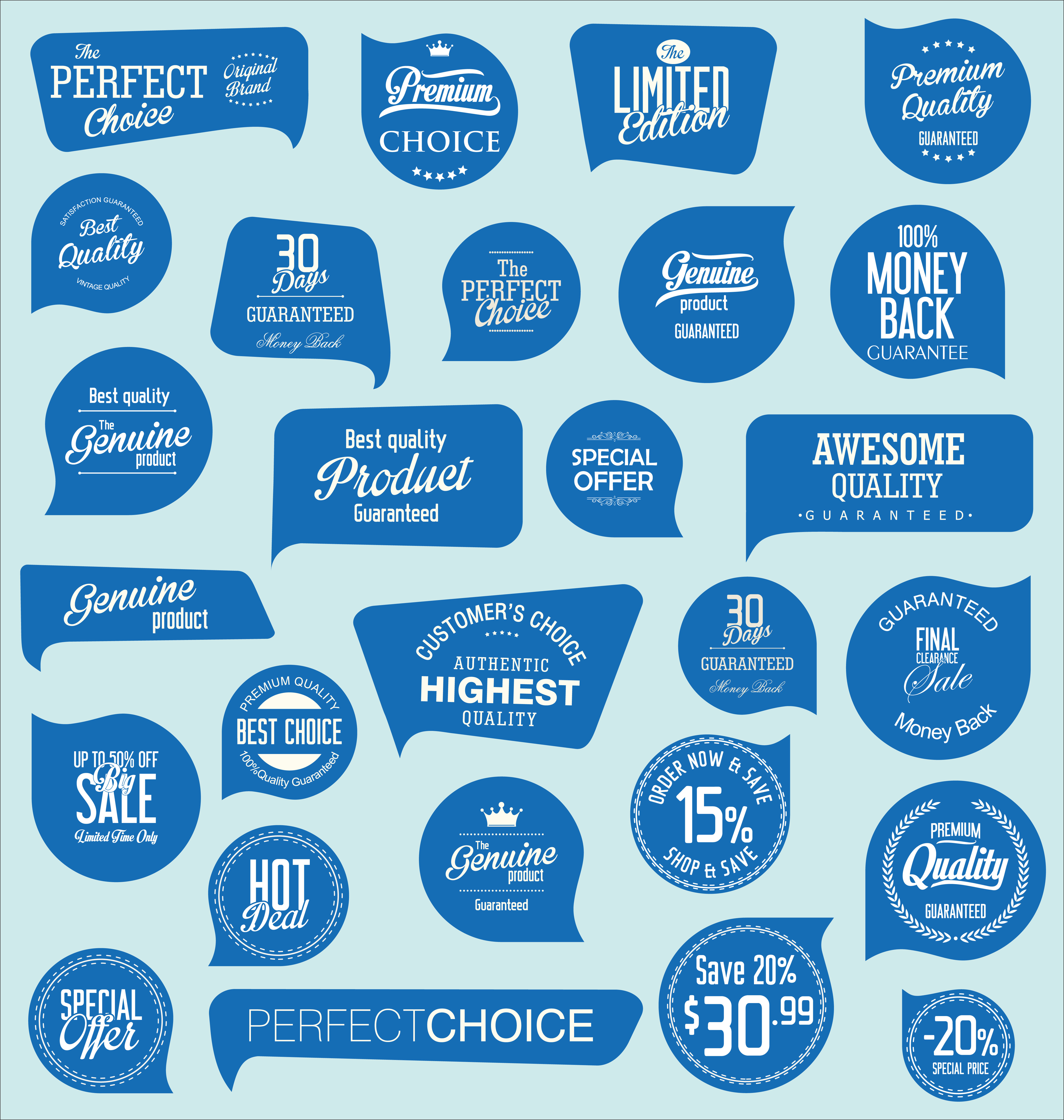 Modern badges stickers and labels collection 475314 Vector Art at Vecteezy