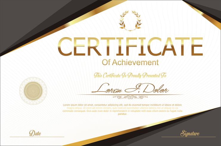 Certificate vector