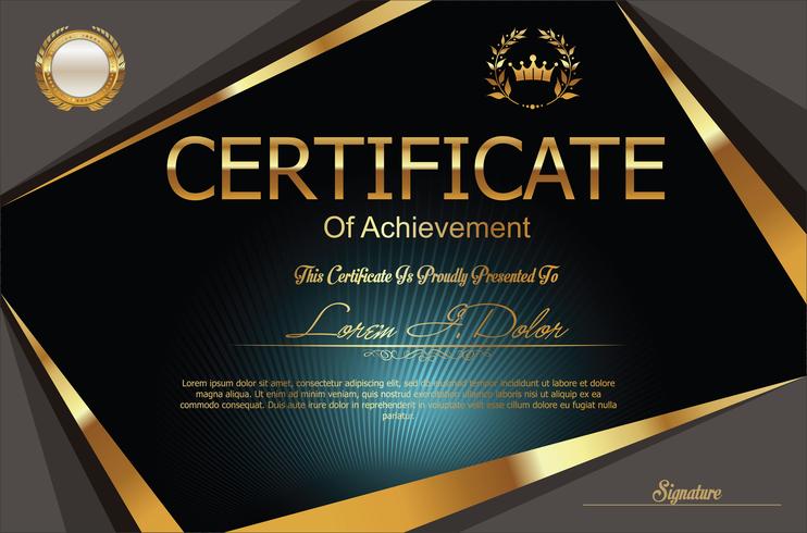 Certificado vector