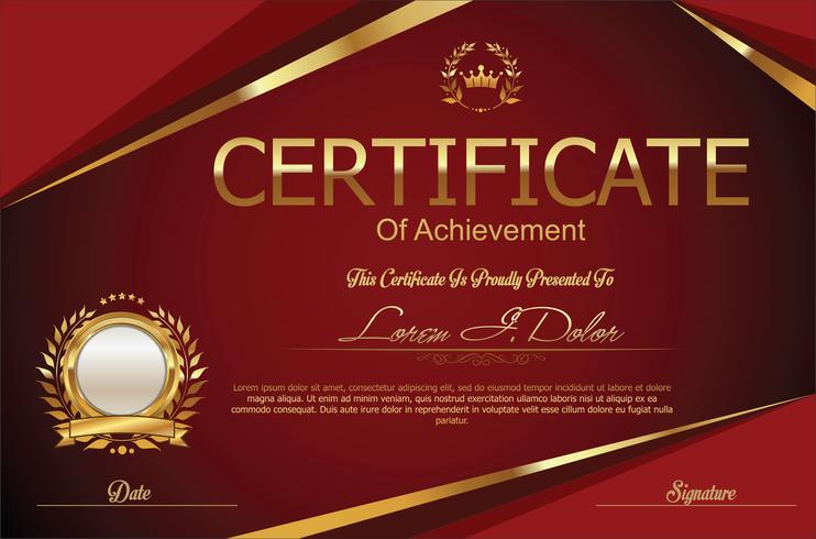 Certificado vector