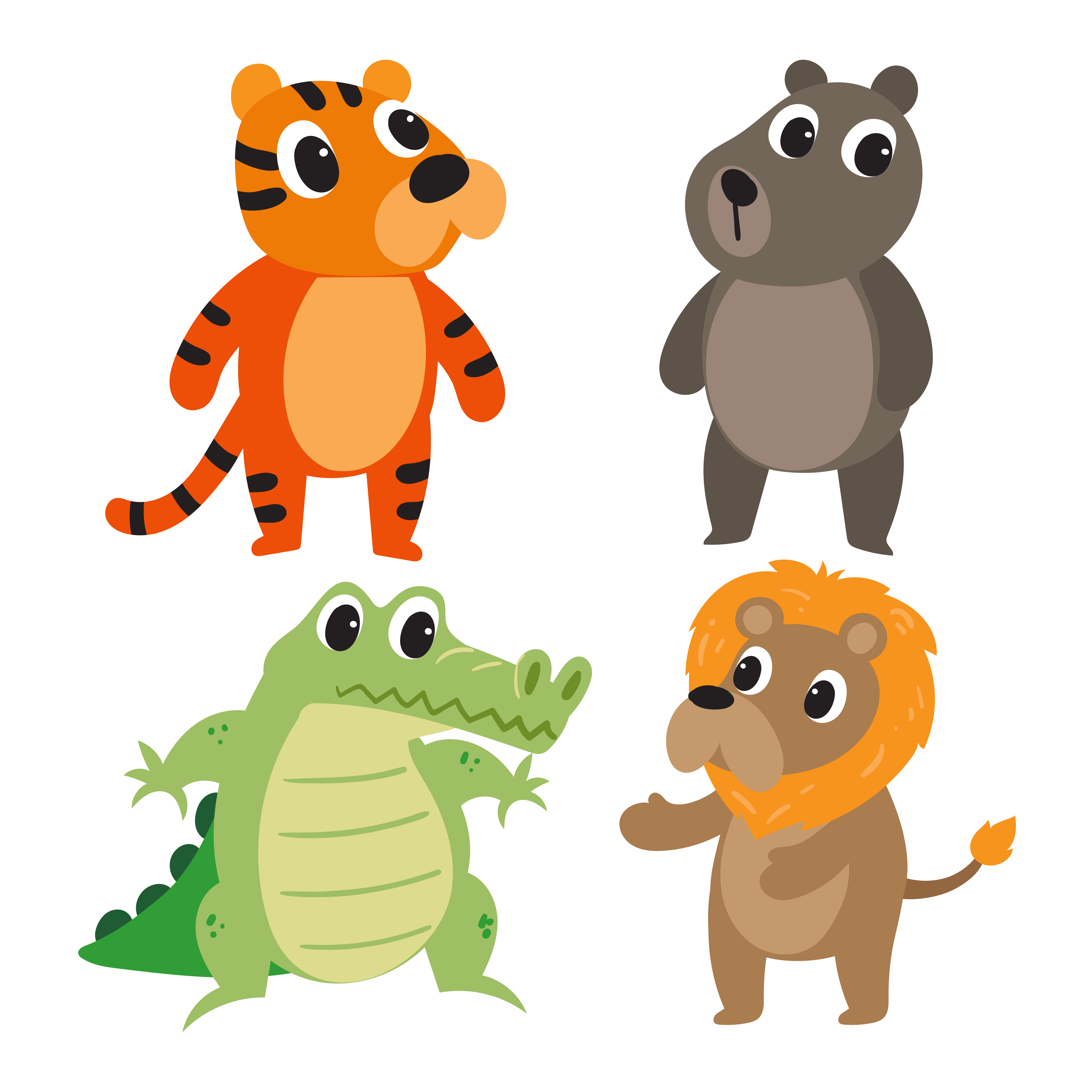 animals character vector design 475503 Vector Art at Vecteezy animals character vector design 475503 Vector Art at Vecteezy