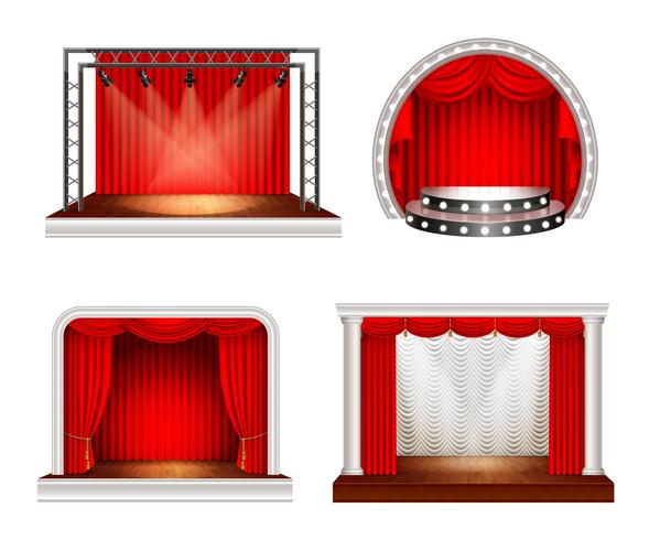 Realistic Stage Design Set 475858 Vector Art At Vecteezy Circle design, gobo, apollo design technology, stage lighting, scenic design, logo, theatrical scenery, interior design services transparent background png clipart. https www vecteezy com vector art 475858 realistic stage design set