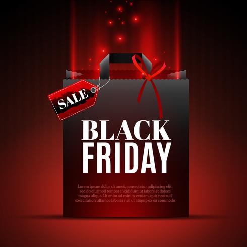 Black Friday Sale Template vector