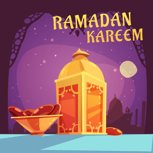 Ramadán Iftar Ilustración vector