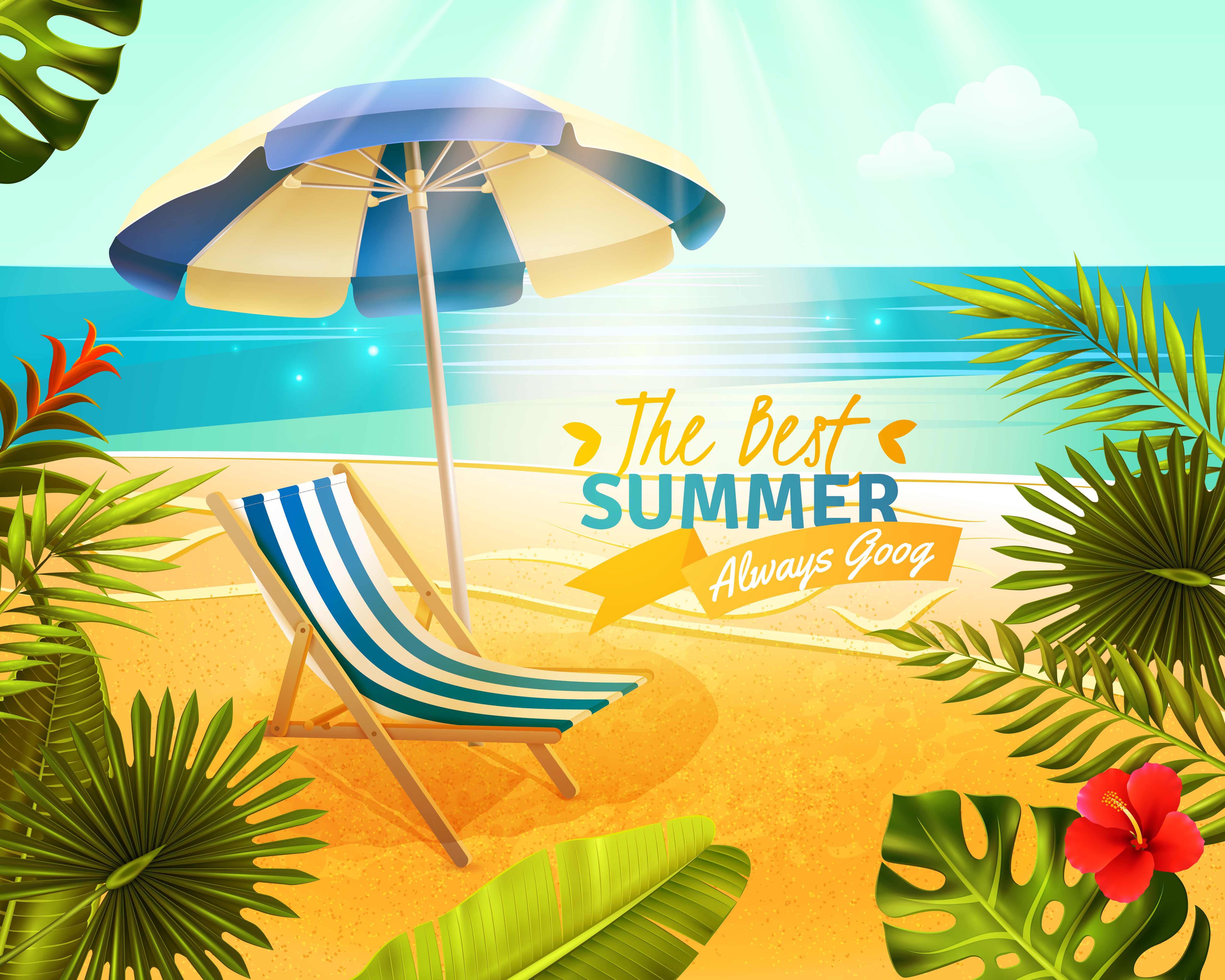 Cartoon Cartoon Summer Resort Download - Colaboratory