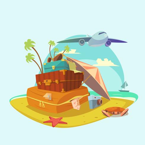 Beach Resort Concept  vector