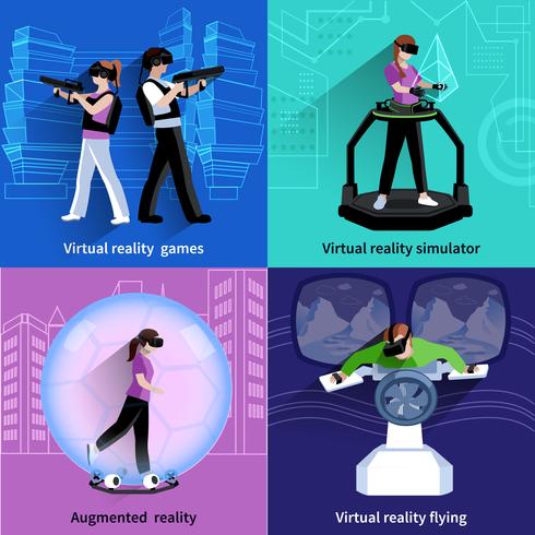 Gaming virtual reality poster - TenStickers