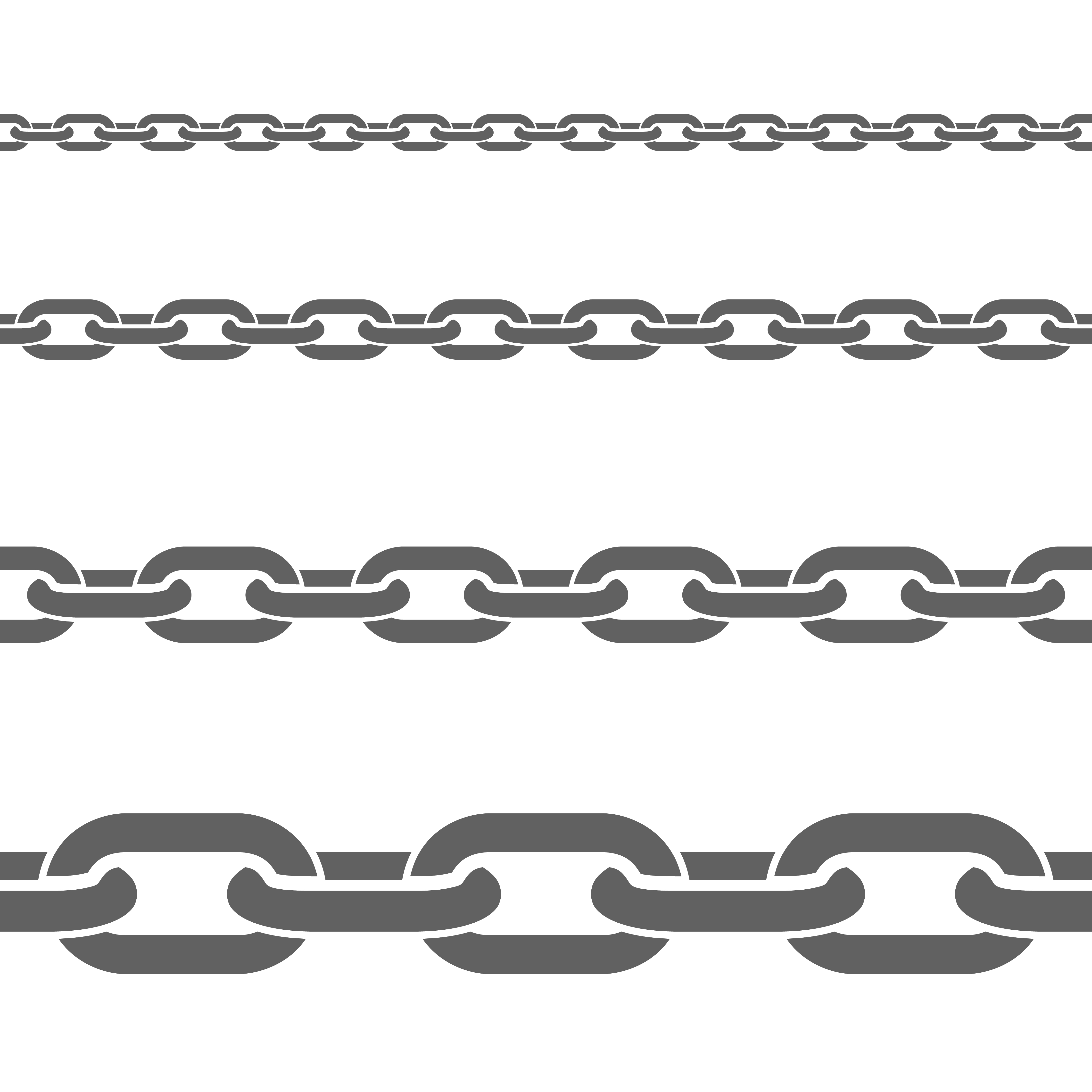 Metal Chains Horizontal Flat Patterns Set 478047 Vector Art at Vecteezy