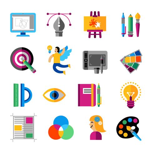 Creative Designer Icons Set 479220 Vector Art at Vecteezy