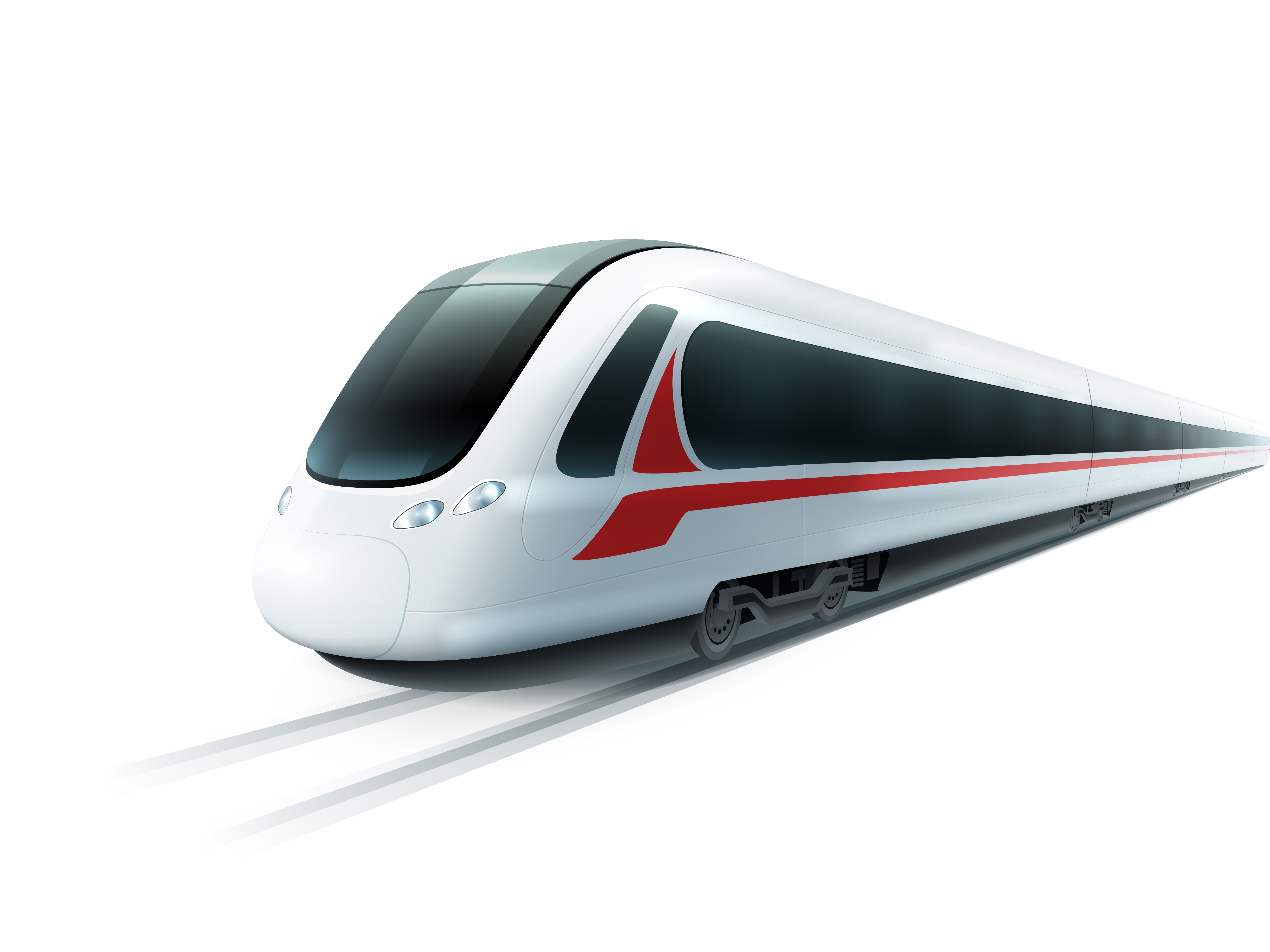 High-Speed Train Realistic Isolated Image 479431 Vector Art at Vecteezy