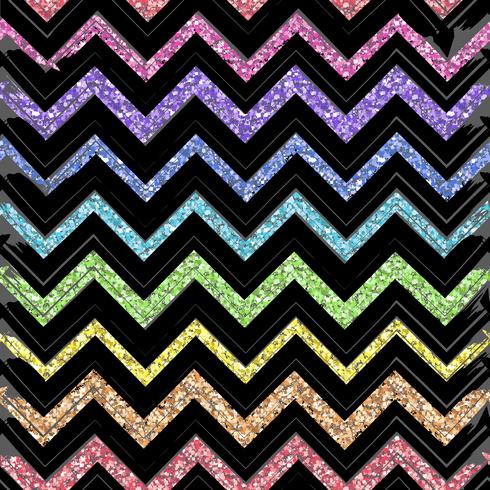 Seamless patterns with color pattern of zigzag lines vector