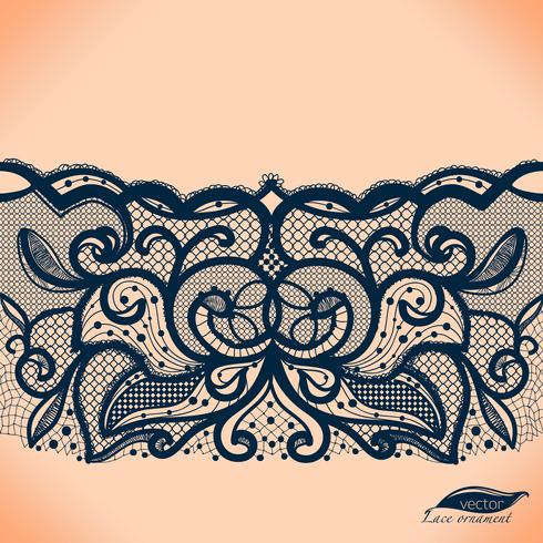 Vector seamless lace Doily. Can be used for packaging, invitations, and template.