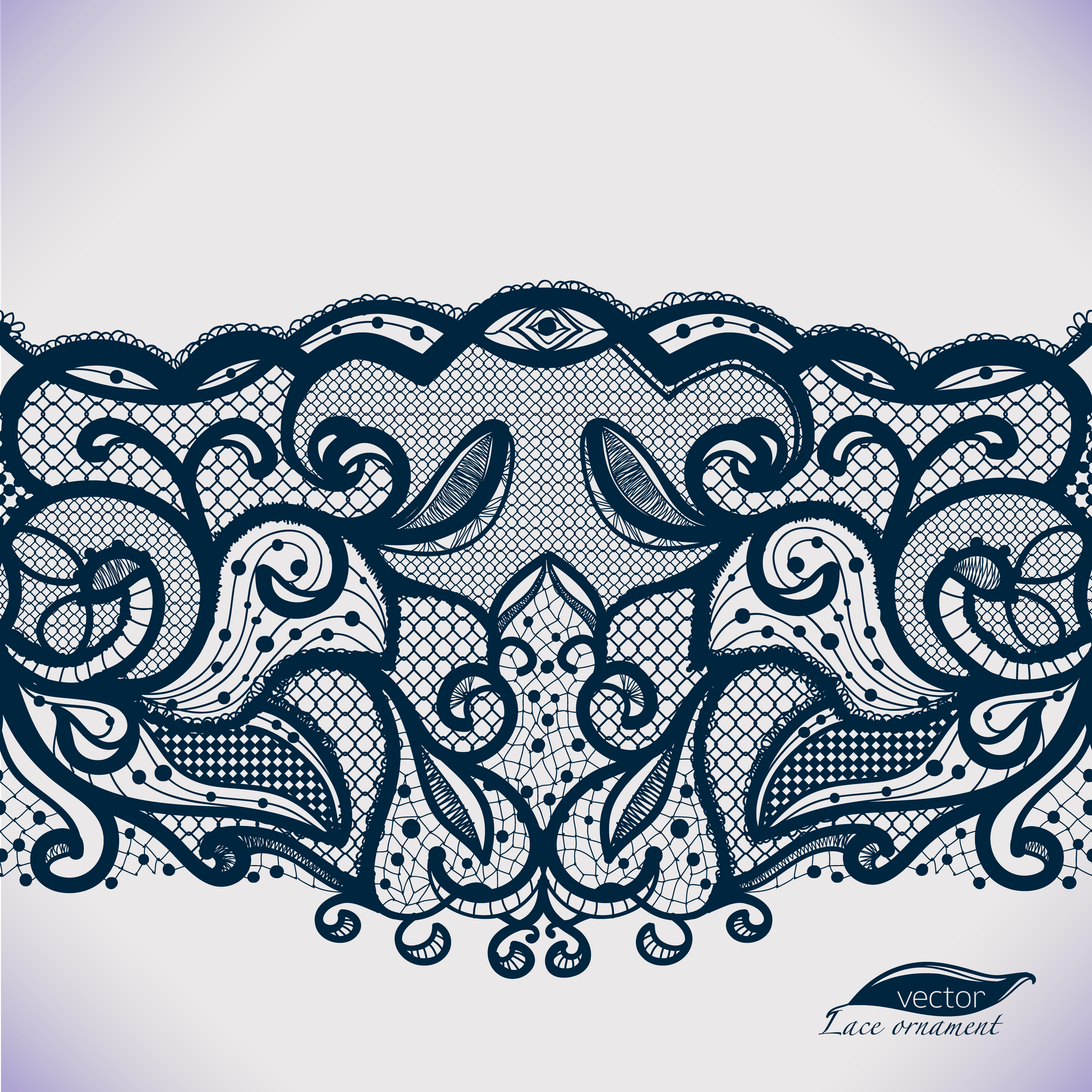 Download Seamless Lace pattern. Vector illustration 480065 ...