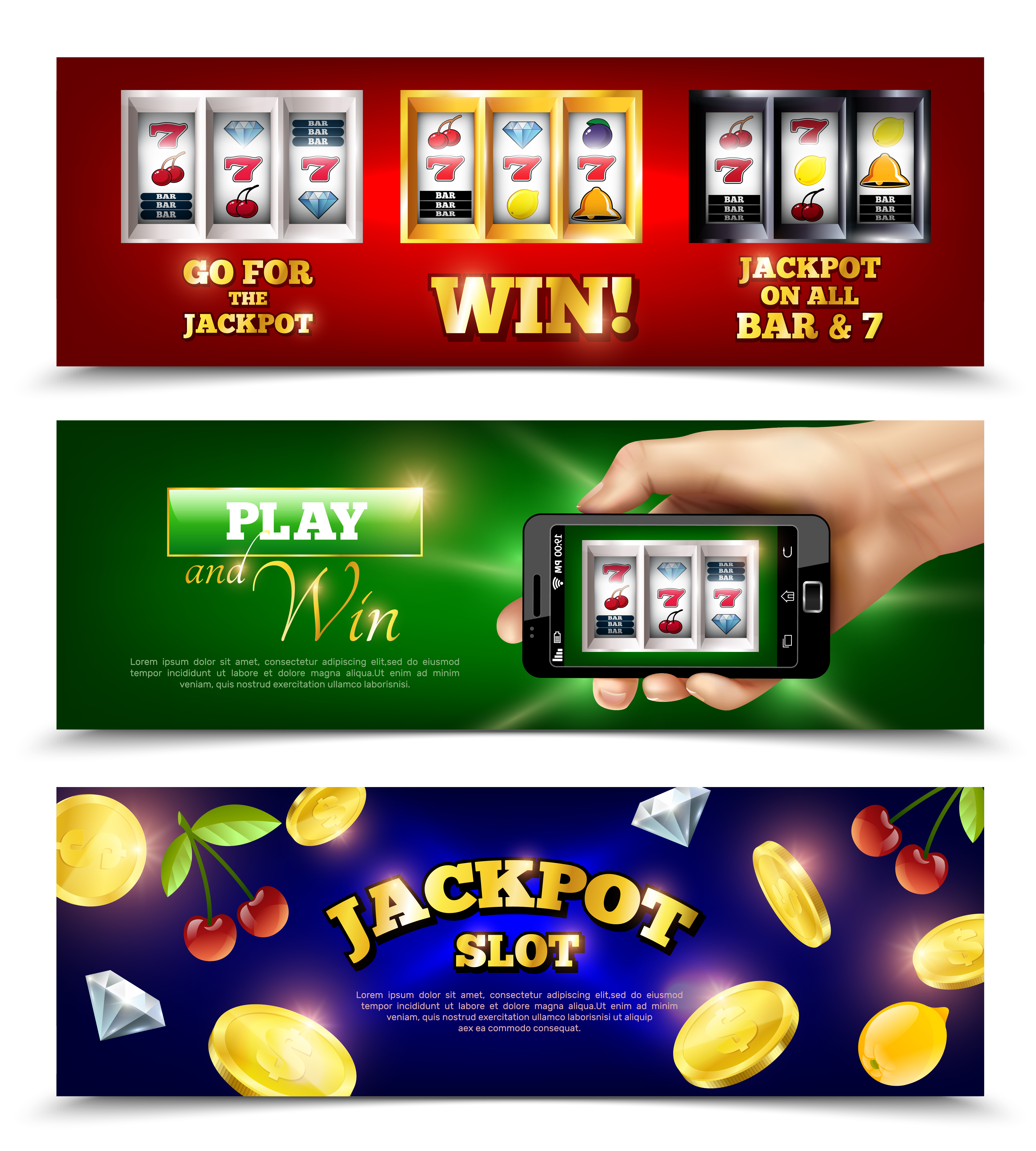 Slot Machines Banner | Free online casino without registration - Free Programing