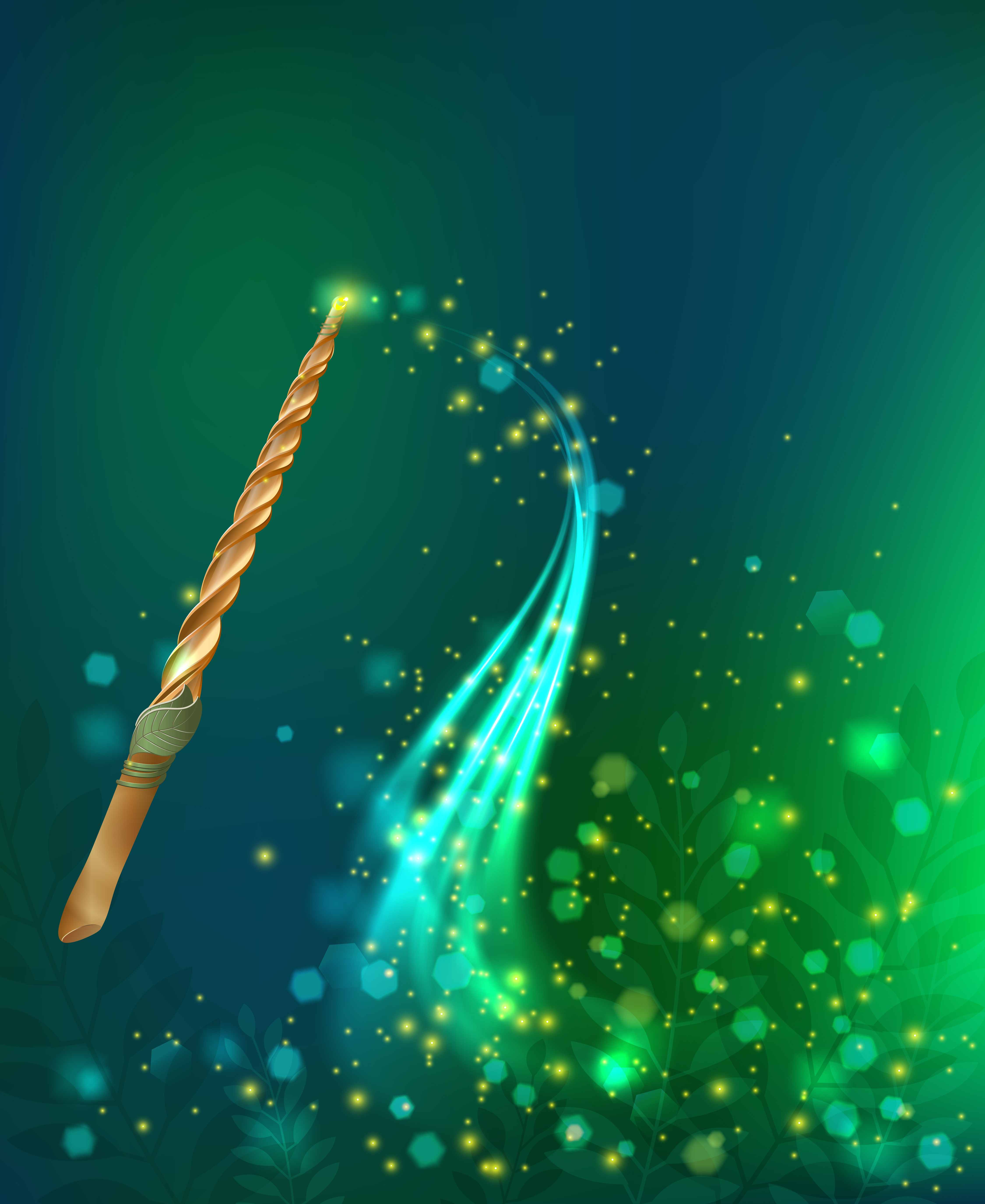 magic wand art